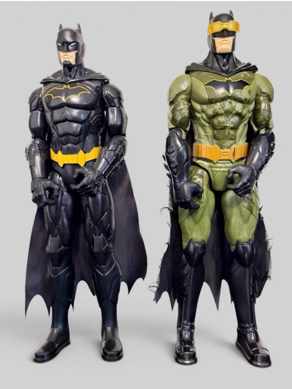 Batman Action Figure Lot of 2 - Black & Green